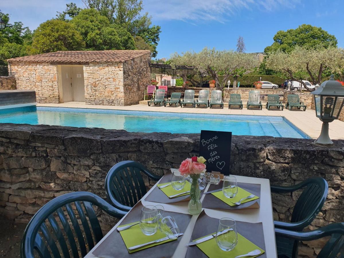 Logis Hotel Restaurant L'Escarbille Saint-Martin-dʼArdèche Екстериор снимка